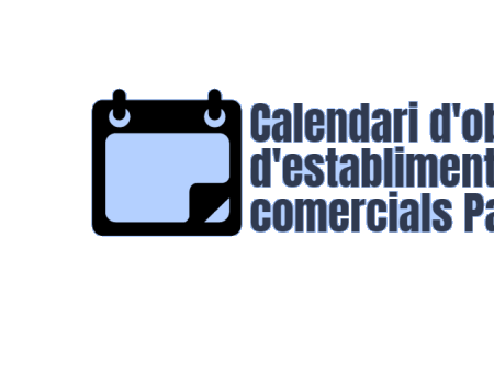 calendari horaris comercials