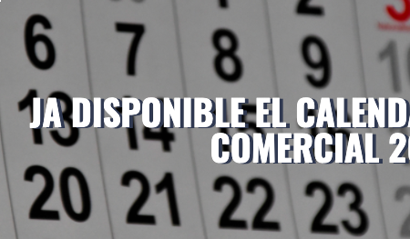 CALENDARI COMERCIAL 2021