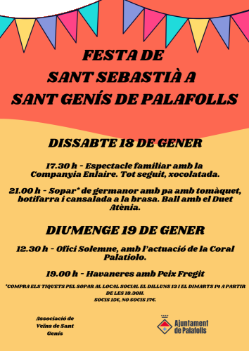 Festes de sant genis 2025